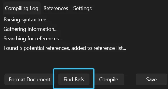 Find Refs